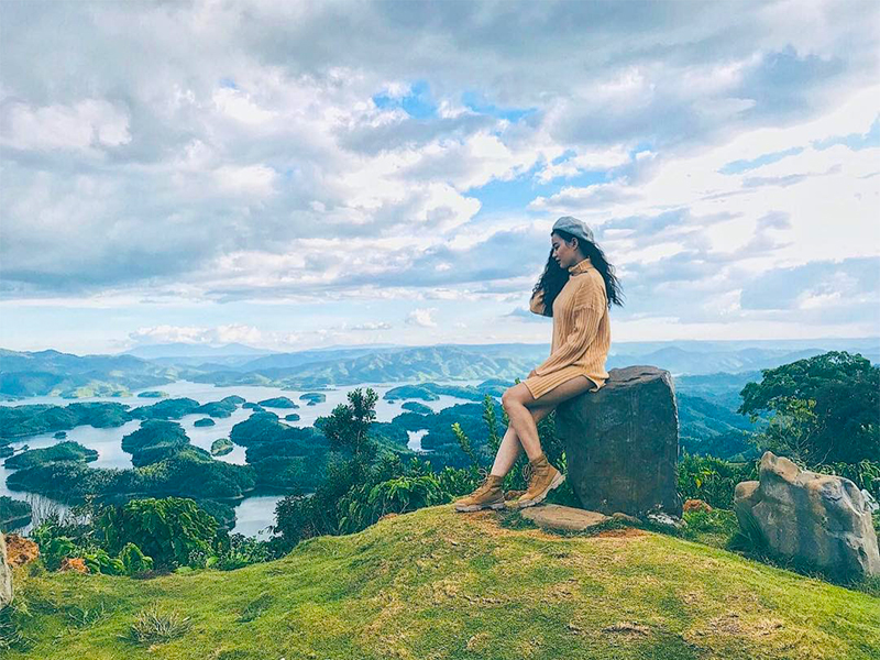 Tận hưởng vẻ đẹp trên cao của Hồ Tà Đùng