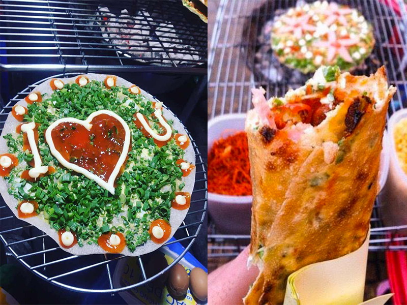 Bánh tráng nướng Đà Lạt
