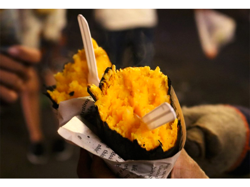 Khoai lang mật nướng