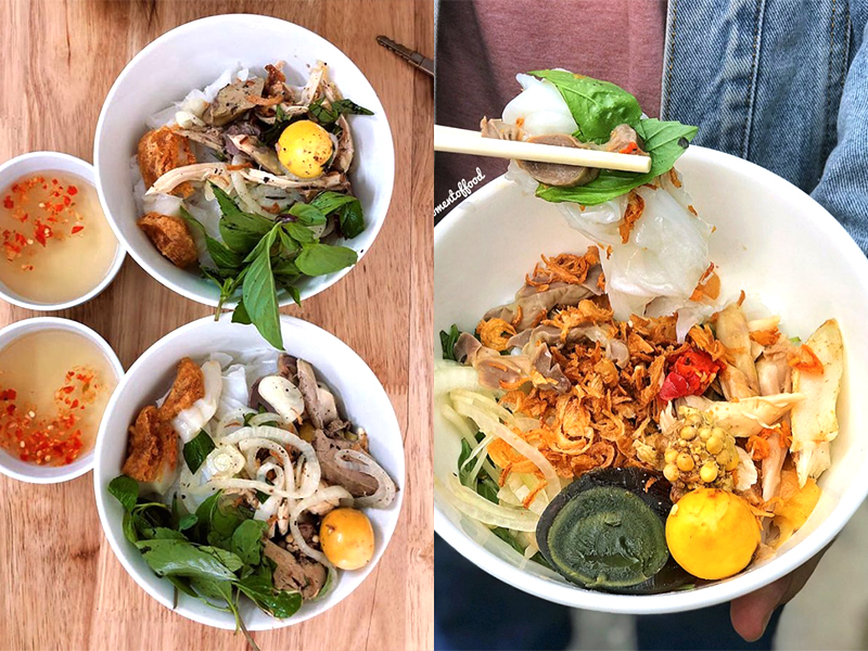 Bánh ướt lòng gà Đà Lạt