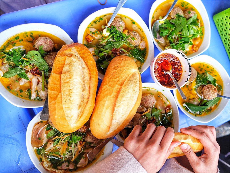 Bánh mì xíu mại 