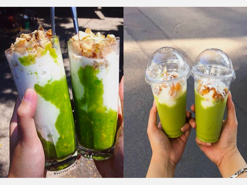 Kem bơ Đà Lạt thơm ngon