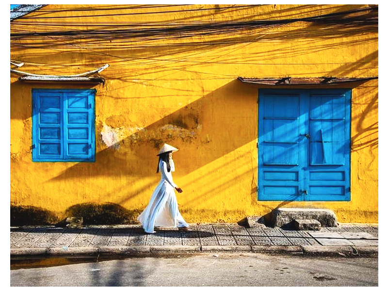 Bức tường vàng Hội An