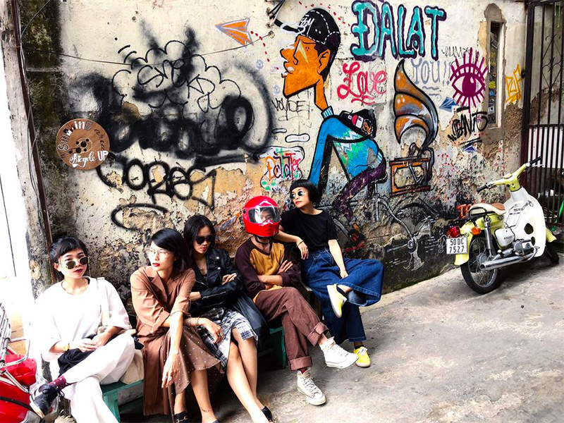 Bicycle up Café Đà Lạt