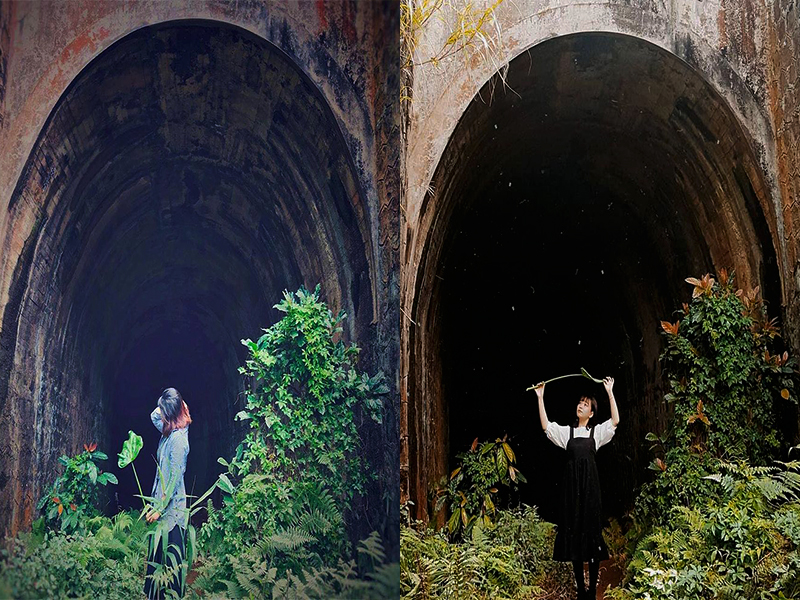 Đường hầm tàu hỏa bỏ hoang